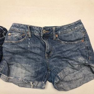 AE denim shorts size 6